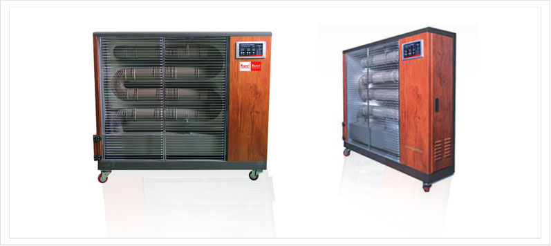 Smart far infrared pellet heater